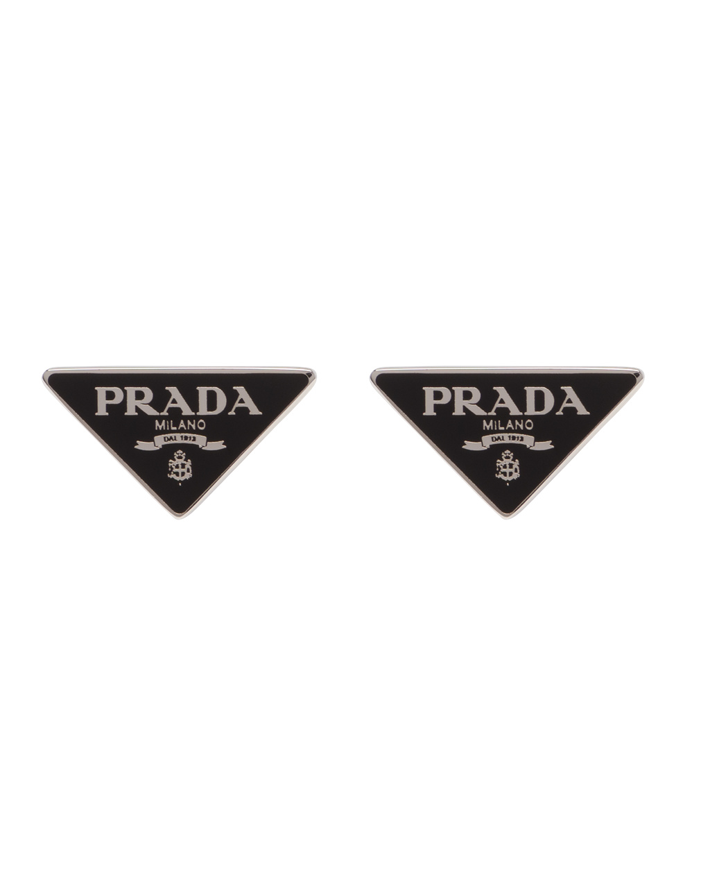 Prada Prada Symbole Earrings Negras | 45910-HNUY