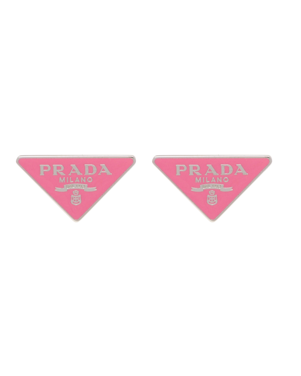 Prada Prada Symbole Earrings Rosas | 58164-CJAV