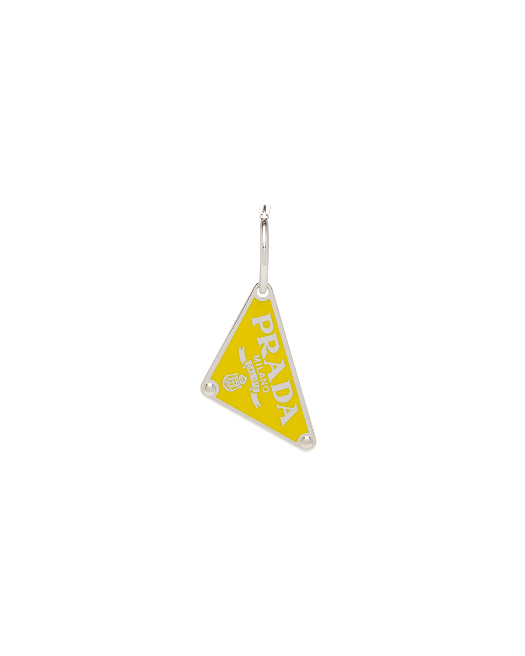 Prada Prada Symbole Pendant Right Earring Amarillo | 81324-CAZM