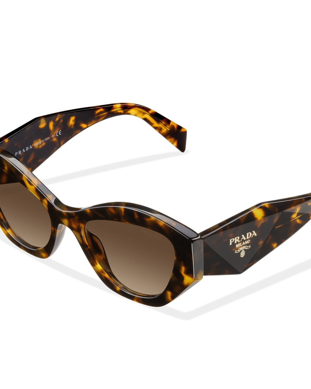 Prada Prada Symbole Sunglasses Cat-eye Gradient Sienna Lenses | 69874-HLOE