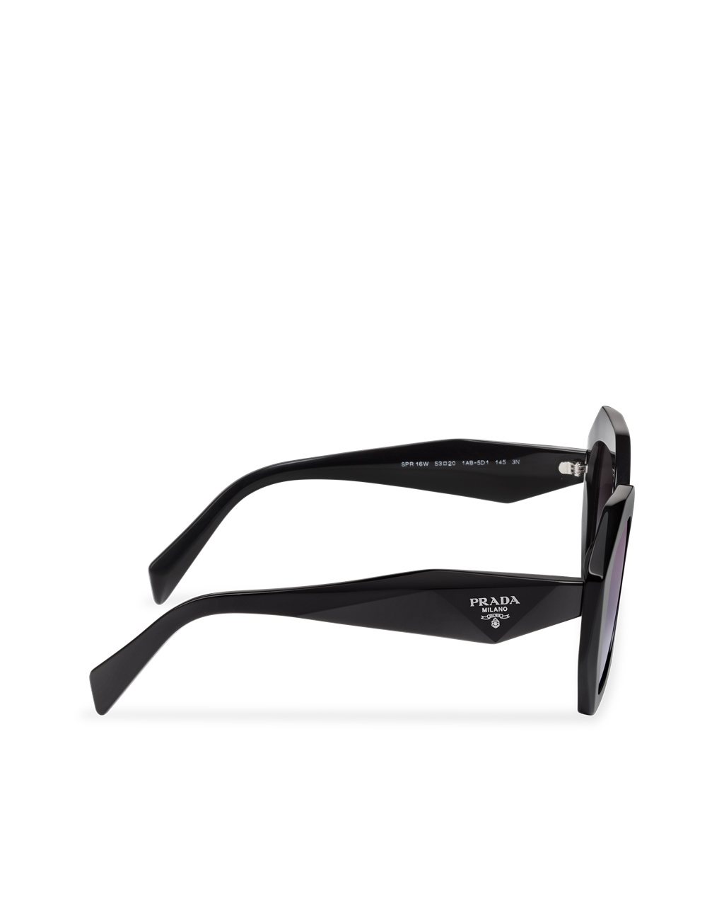 Prada Prada Symbole Sunglasses Geometrical Gradient Smoky Gray Lenses | 08436-WZDQ