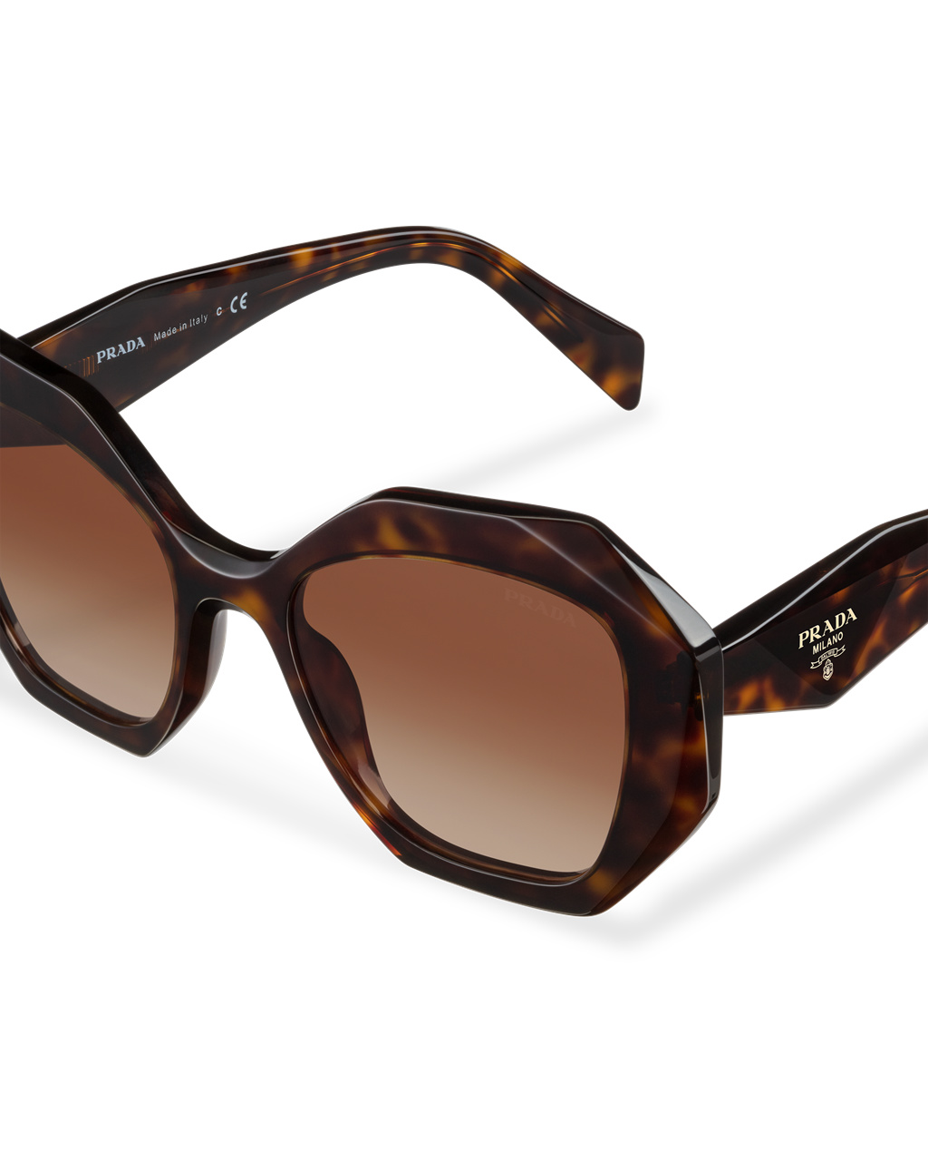 Prada Prada Symbole Sunglasses Geometrical Gradient Sienna Lenses | 15048-SQCA