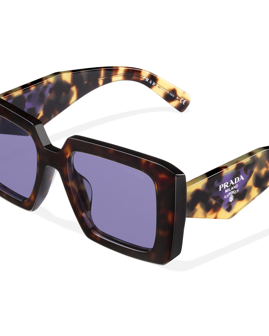 Prada Prada Symbole Sunglasses Squared Iris Lenses | 61829-OXYB