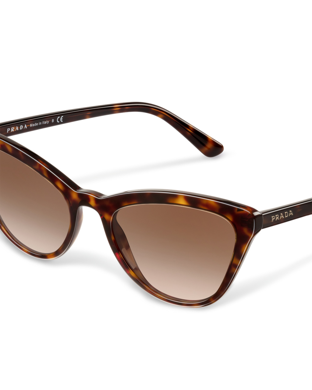 Prada Prada Ultravox Cat-eye Gradient Sienna Lenses | 02618-JKEV