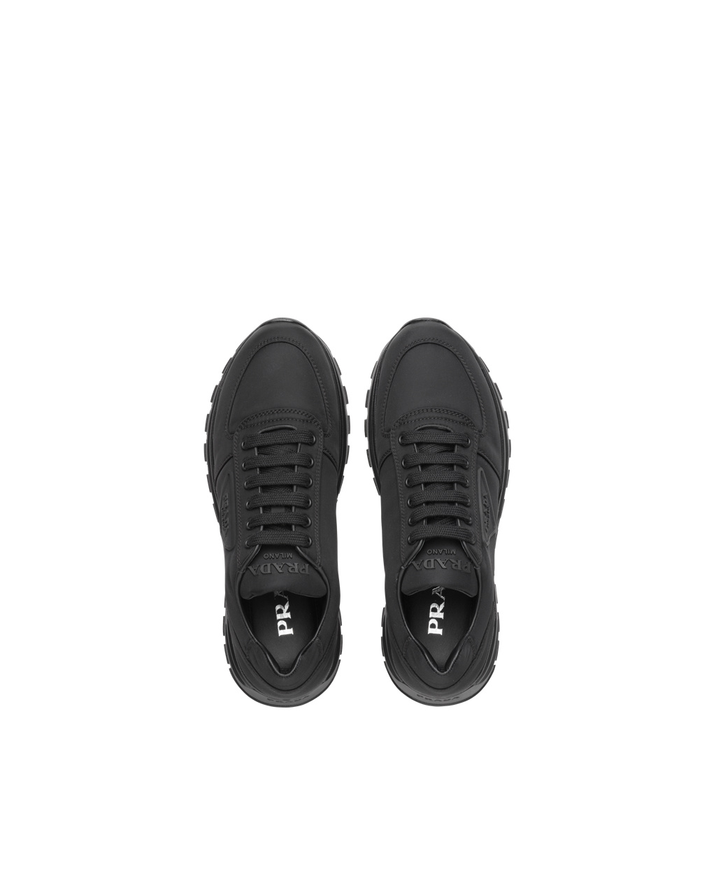 Prada Prax 01 Re-nylon Gabardine Sneakers Negras | 75843-JXDB