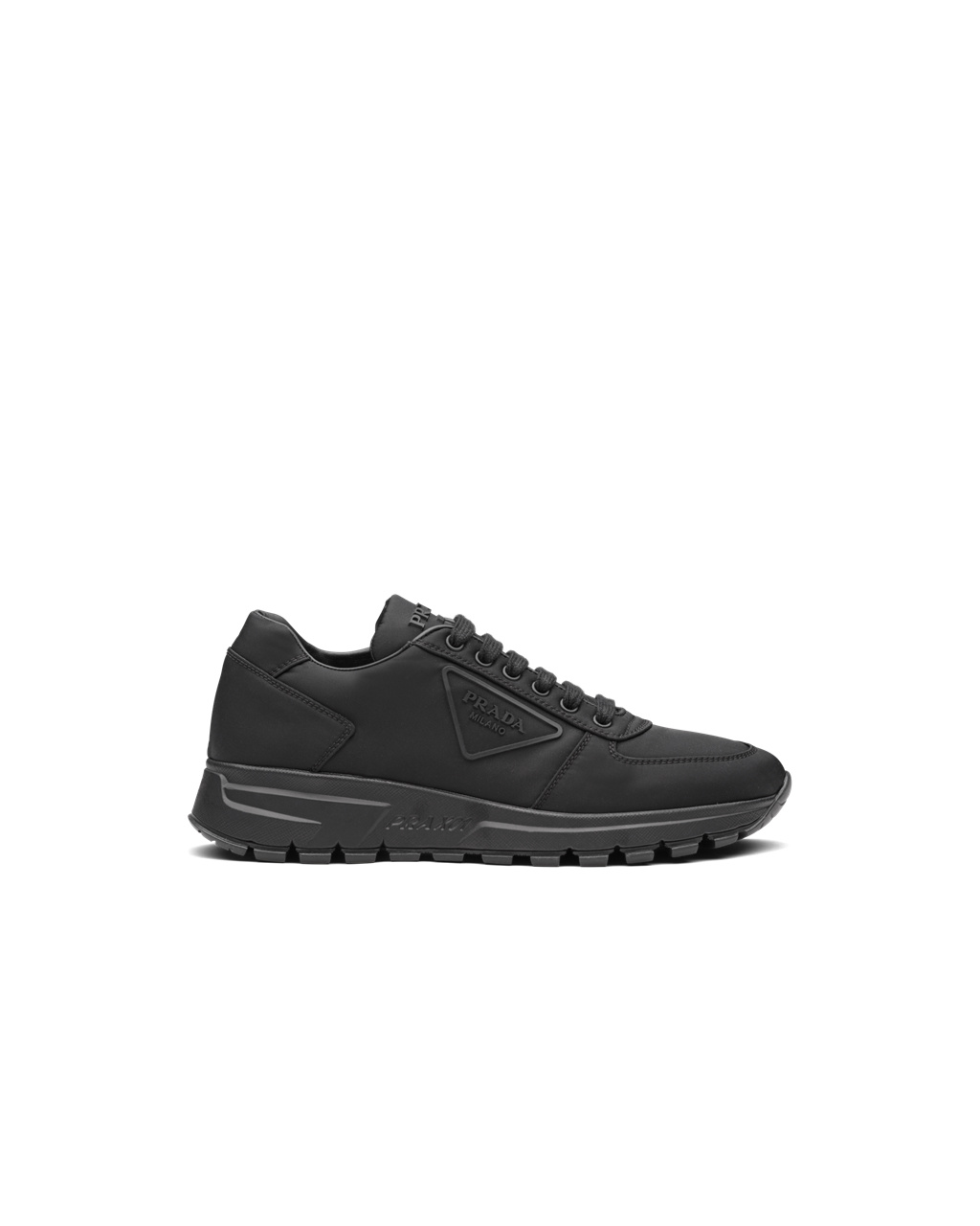 Prada Prax 01 Re-nylon Gabardine Sneakers Negras | 75843-JXDB