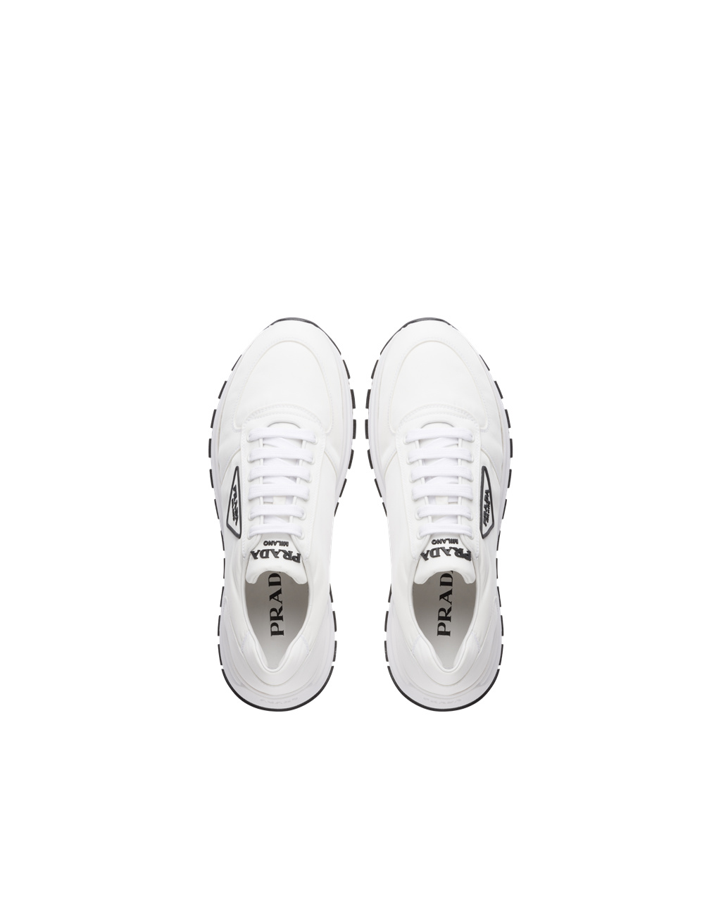 Prada Prax 01 Re-nylon Gabardine Sneakers Blancas | 95038-UEWI