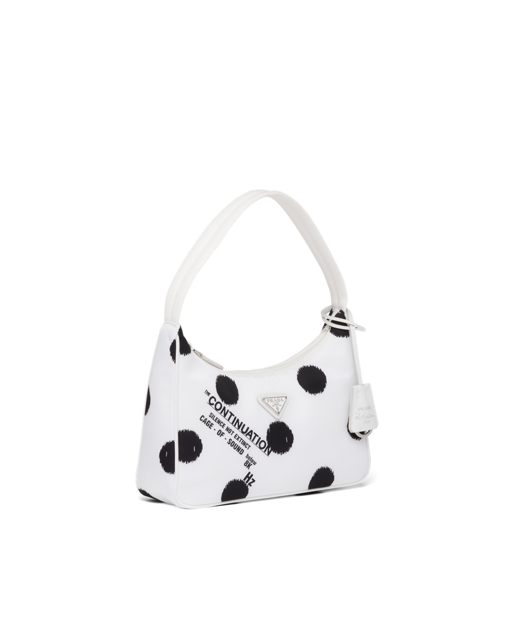 Prada Printed Re-nylon Re-edition 2000 Mini-bag Blancas | 38051-AKPQ