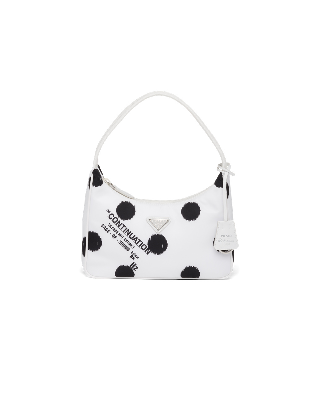 Prada Printed Re-nylon Re-edition 2000 Mini-bag Blancas | 38051-AKPQ