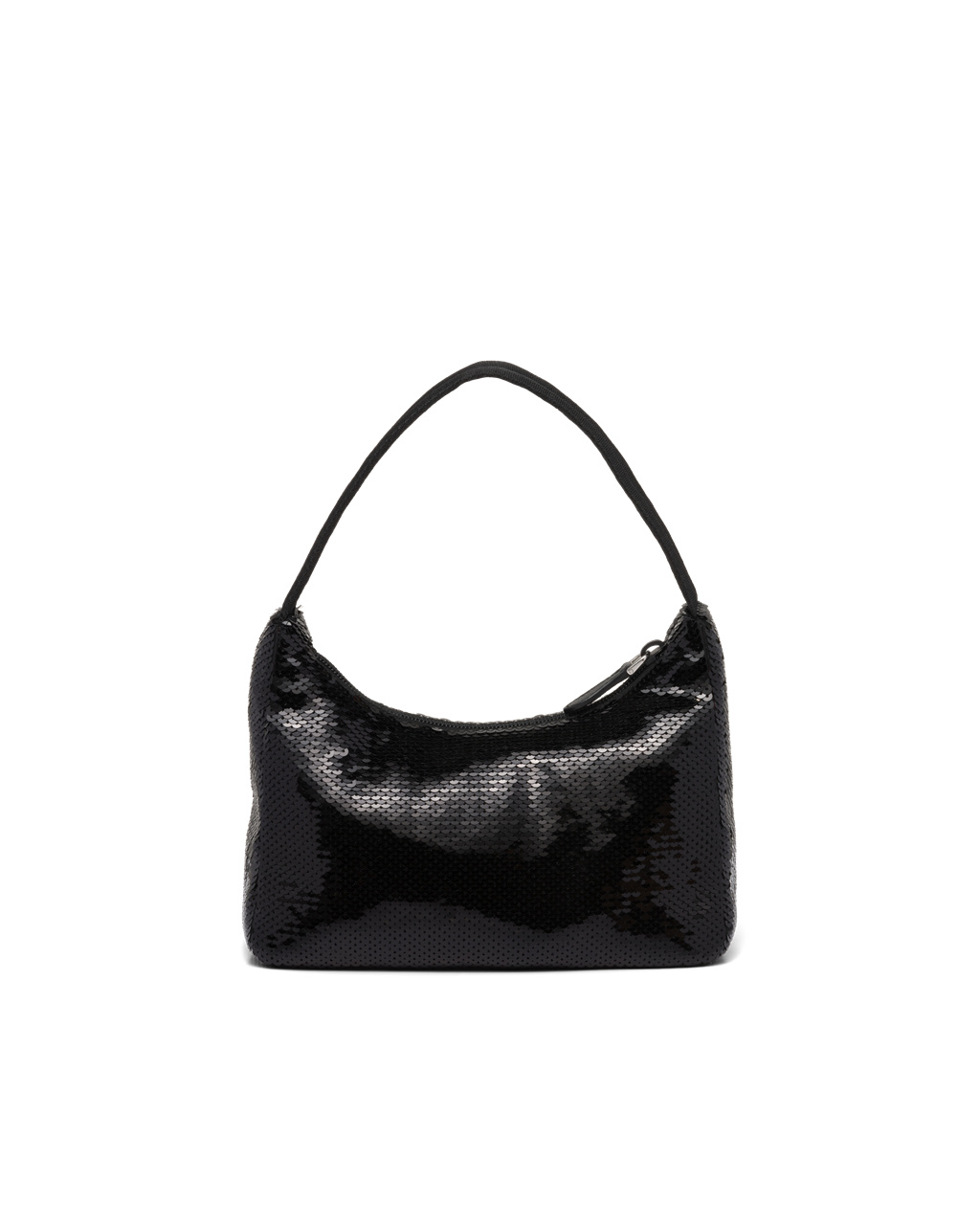 Prada Re-edition 2000 Sequined Re-nylon Mini-bag Negras Blancas | 63590-JCPE