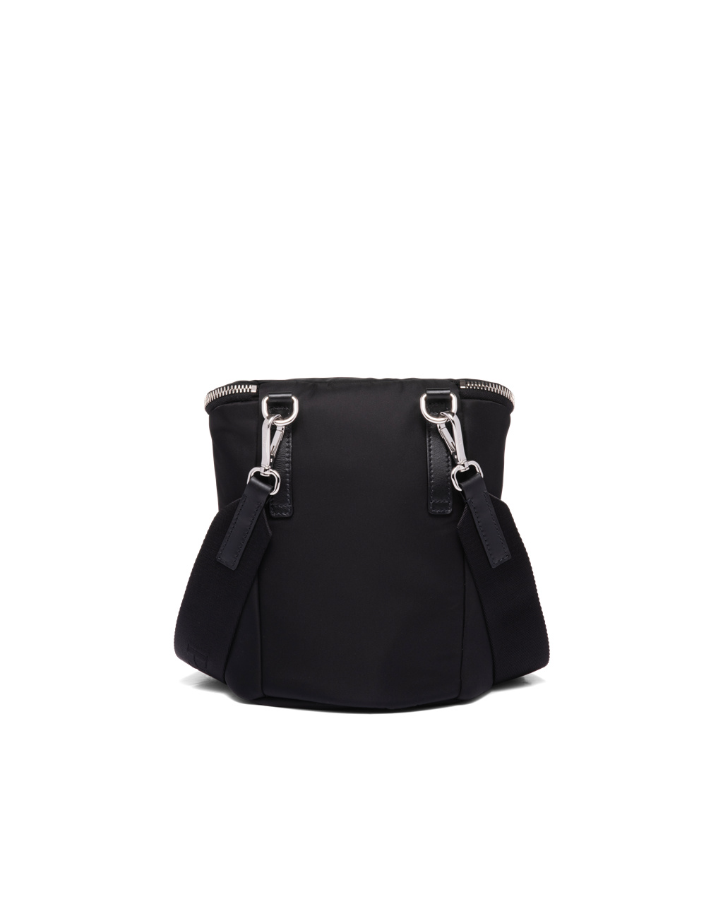 Prada Re-nylon And Cuero Shoulder Bag Negras | 21035-ZFER