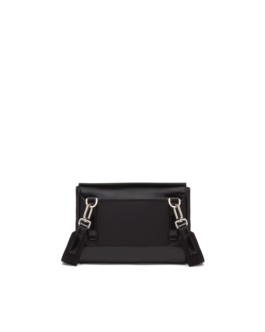 Prada Re-nylon And Cuero Shoulder Bag Negras | 67530-DKQX