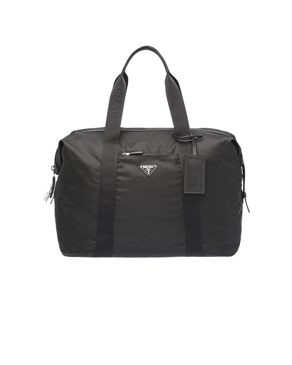 Prada Re-nylon And Saffiano Cuero Duffle Bag Negras | 40951-PNRF