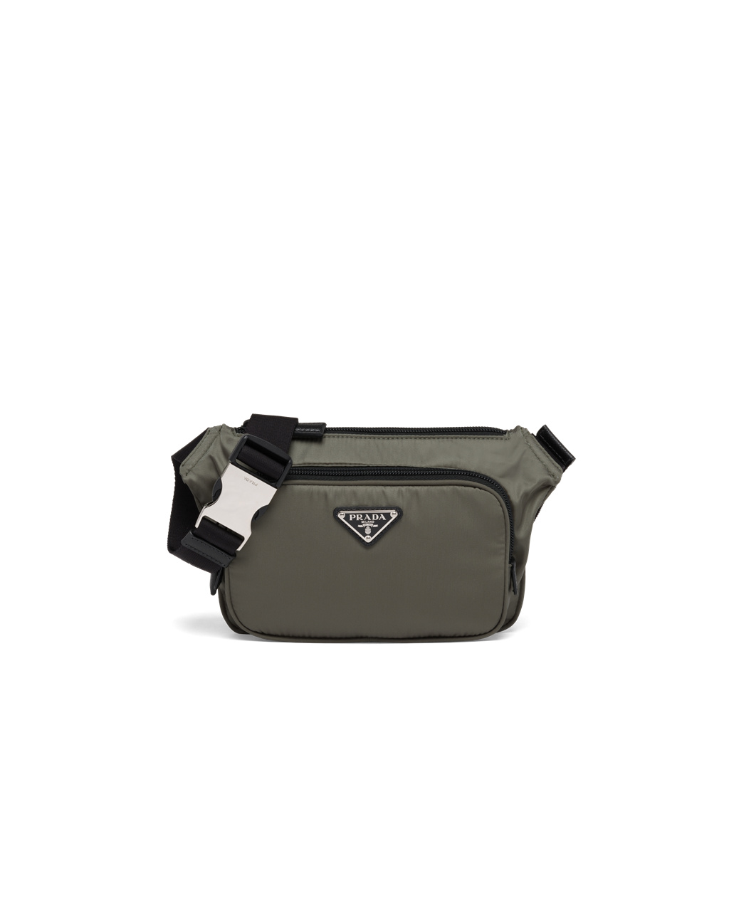 Prada Re-nylon And Saffiano Cuero Shoulder Bag Verde | 16354-ECKI