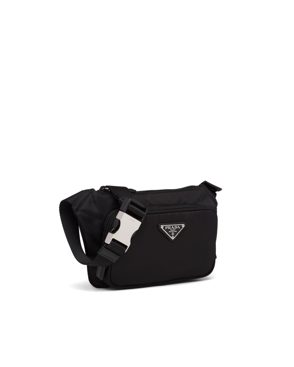 Prada Re-nylon And Saffiano Cuero Shoulder Bag Negras | 39452-FSEY