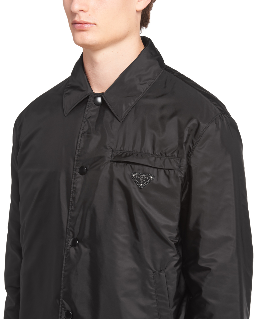 Prada Re-nylon Blouson Jacket Negras | 31579-BQVZ