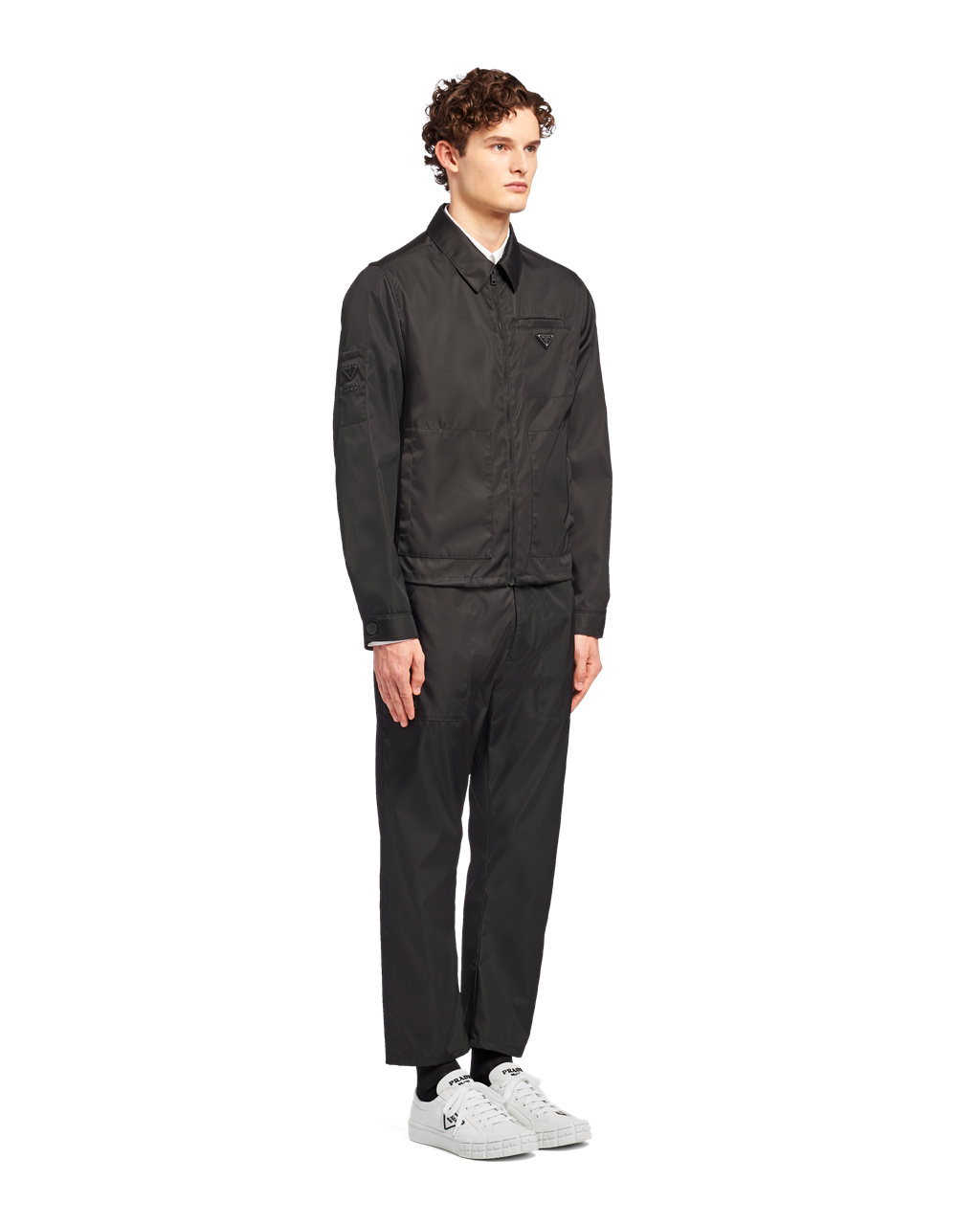 Prada Re-nylon Blouson Jacket Negras | 93278-RUIV