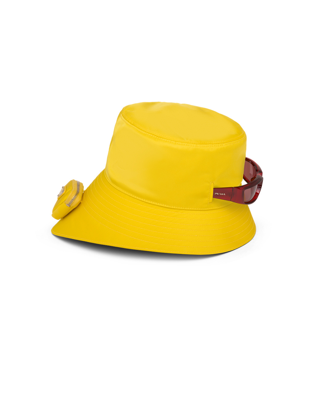 Prada Re-nylon Bucket Hat Amarillo | 80247-QDYG