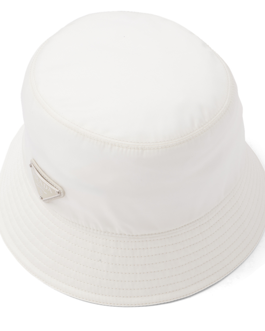 Prada Re-nylon Bucket Hat Blancas | 71436-WEFV