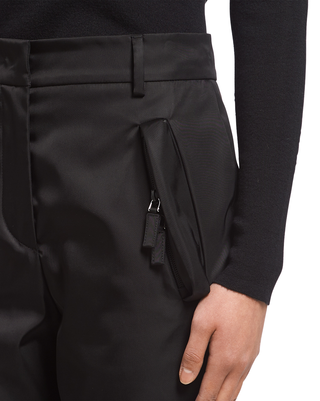 Prada Re-nylon Convertible Pants Negras | 35041-MZIA