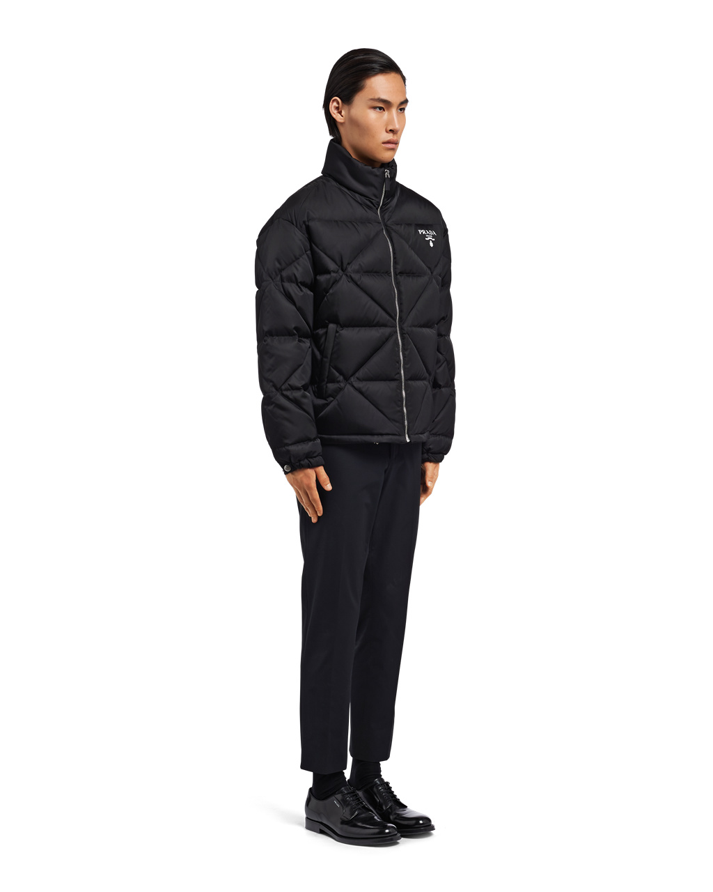 Prada Re-nylon Down Jacket Negras | 75943-EALD