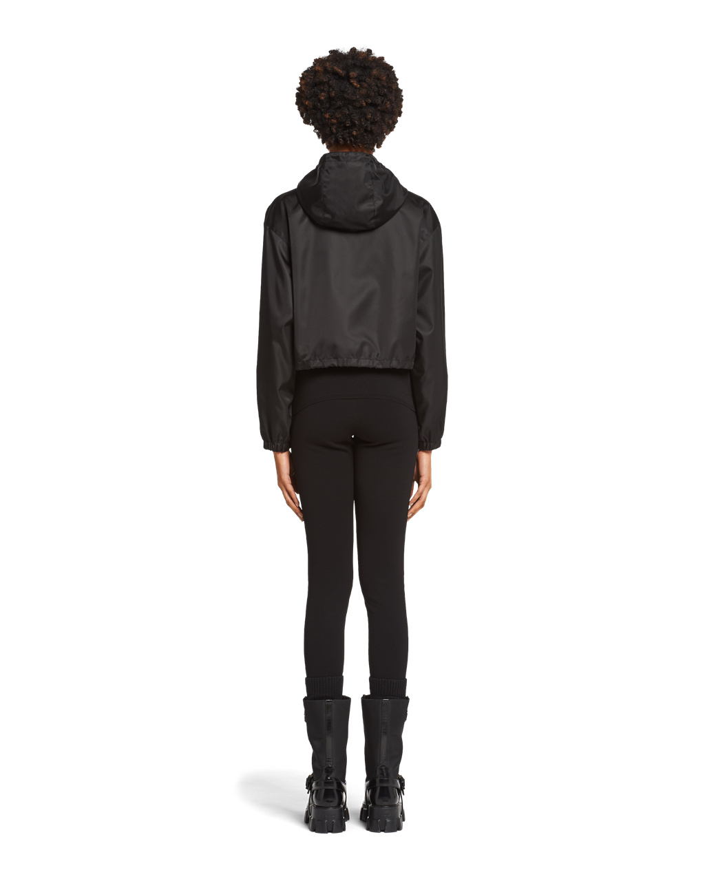 Prada Re-nylon Encapuchado Blouson Jacket With Pouch Negras | 78140-XIGV