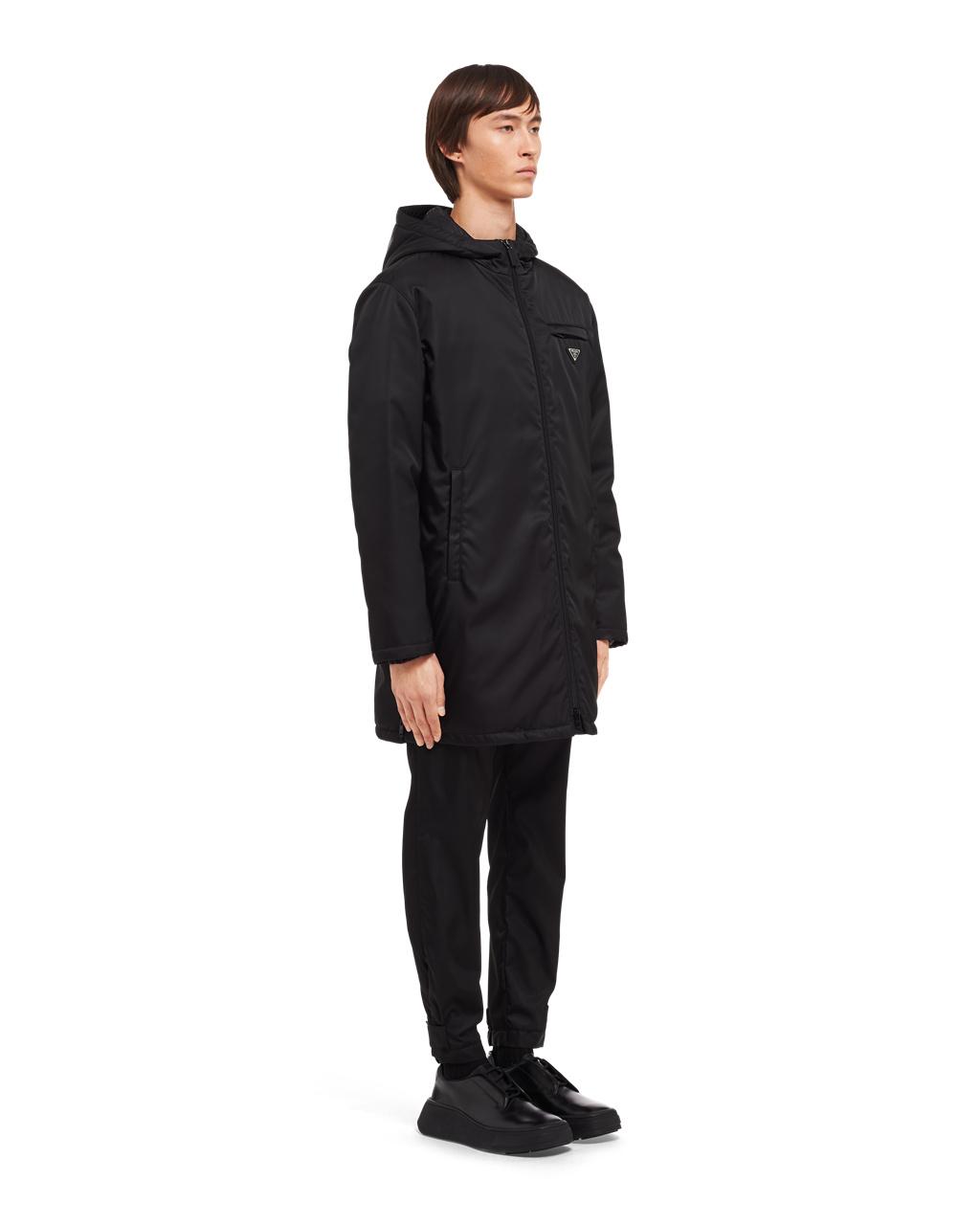 Prada Re-nylon Gabardine Puffer Coat Negras | 19845-KFNU