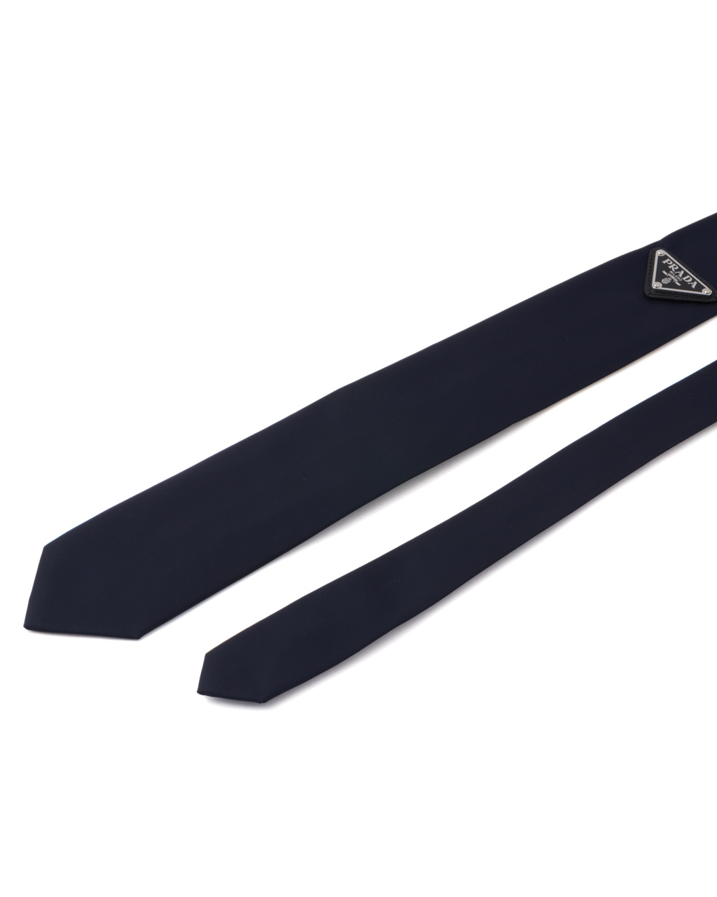 Prada Re-nylon Gabardine Tie Azul Marino | 94768-UJRZ