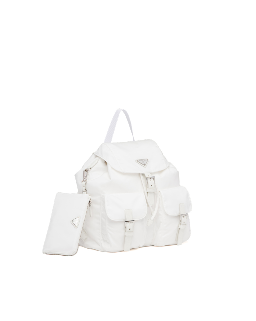 Prada Re-nylon Medium Backpack Blancas | 27036-HLXN