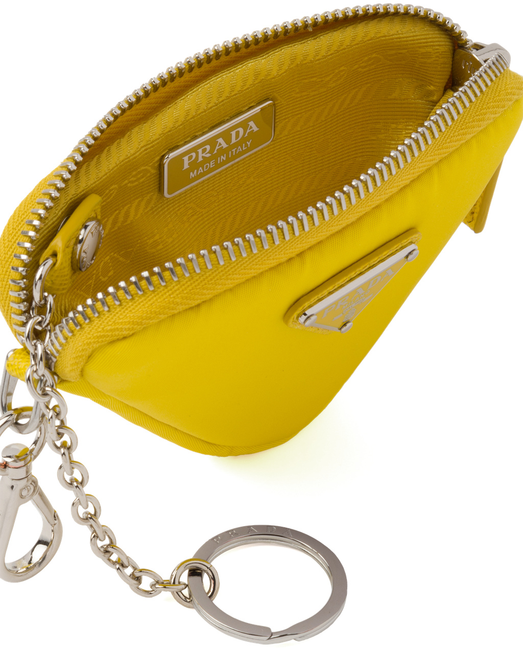 Prada Re-nylon Mini Pouch Amarillo | 41029-TAZJ