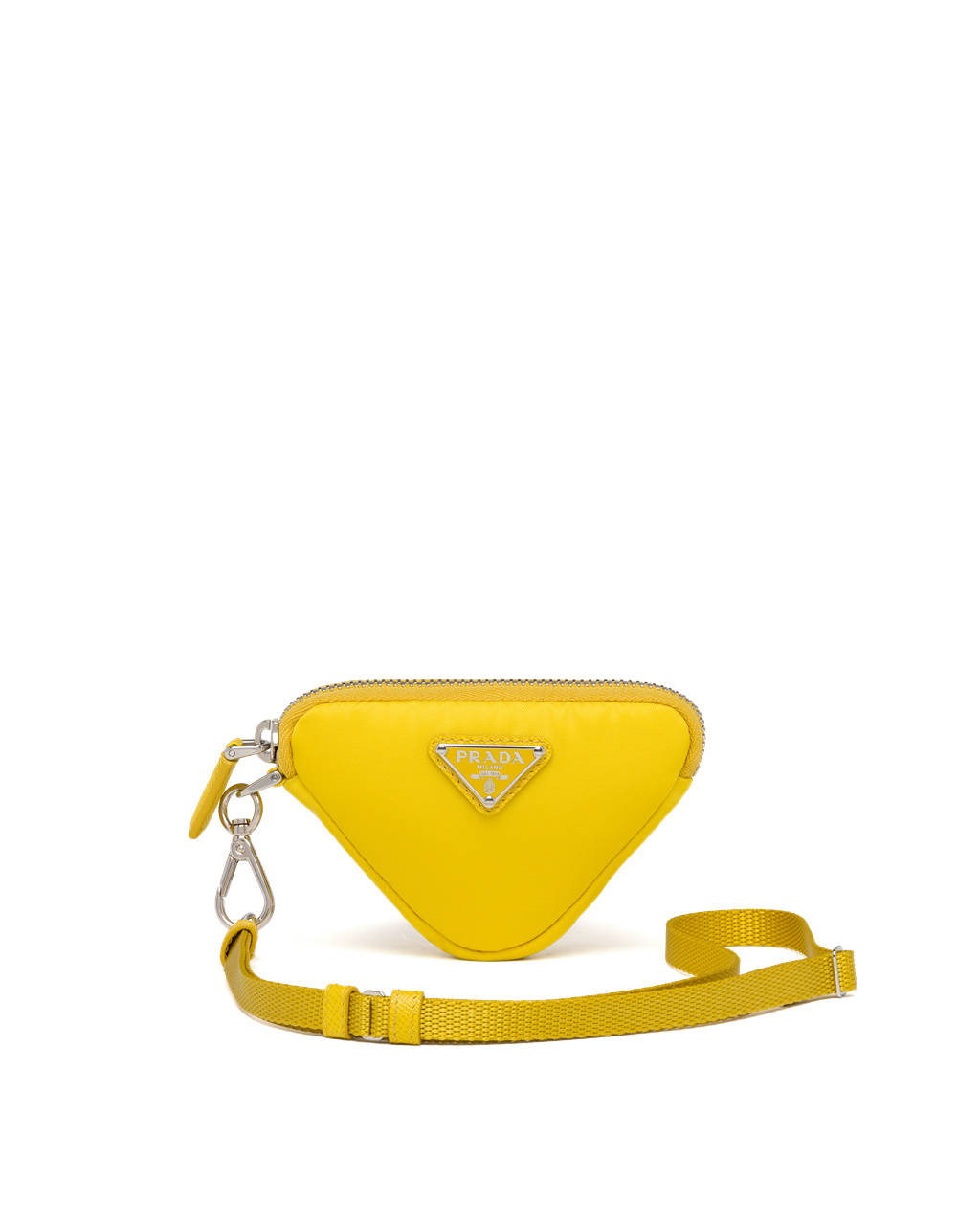 Prada Re-nylon Mini Pouch Amarillo | 41029-TAZJ