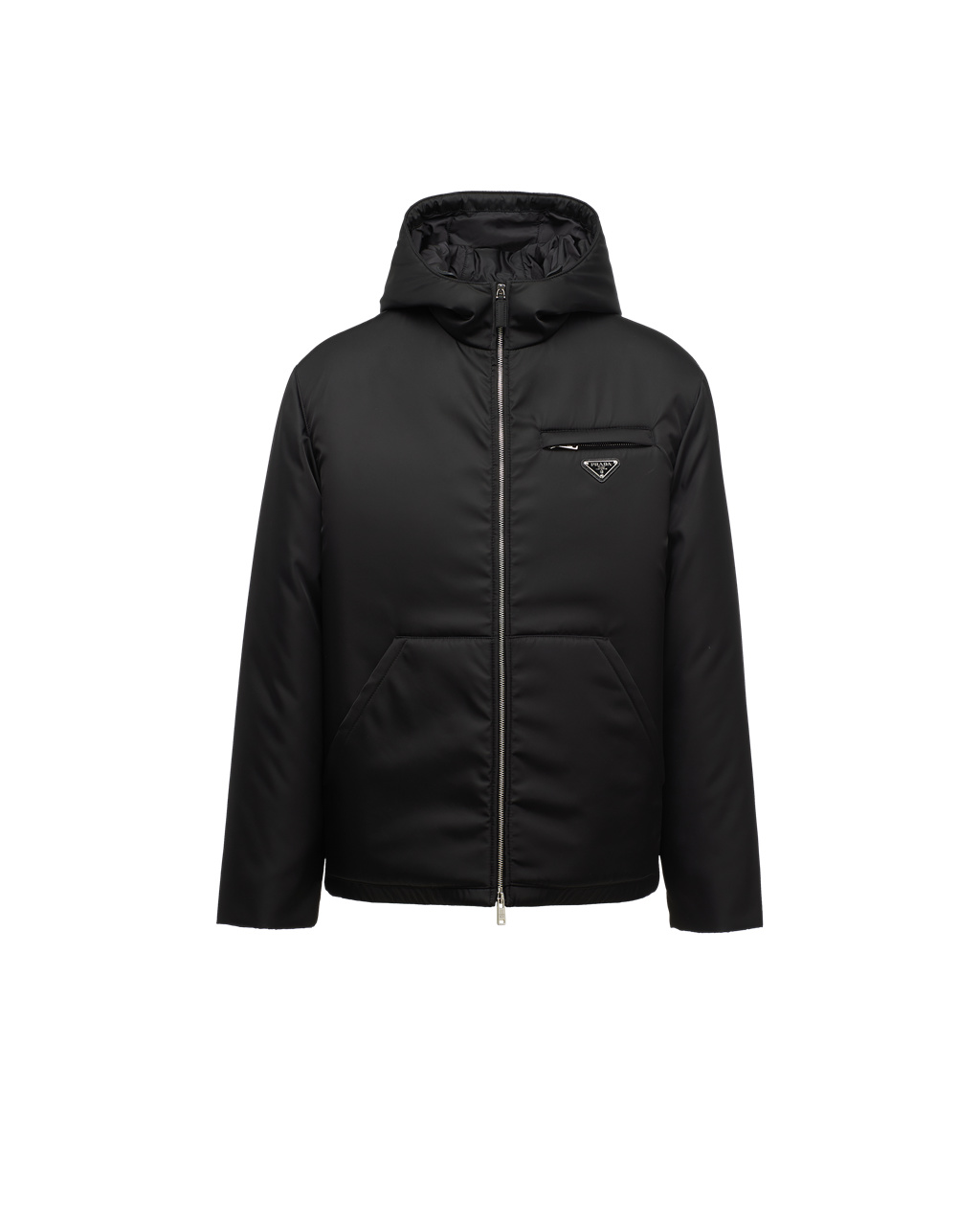 Prada Re-nylon Padded Gabardine Bomber Jacket Negras | 86049-XSCU