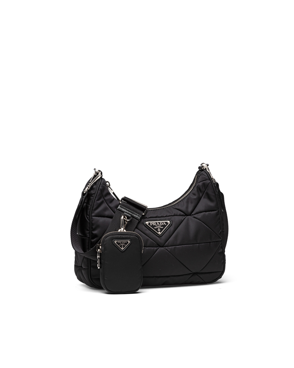 Prada Re-nylon Padded Hobo Bag Negras | 30195-WICZ