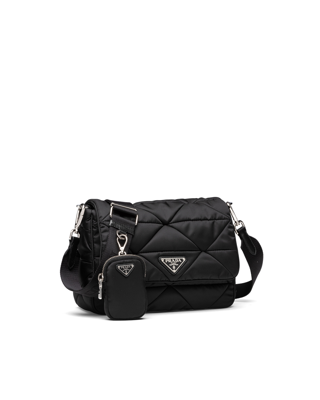 Prada Re-nylon Padded Shoulder Bag Negras | 48013-JRQB