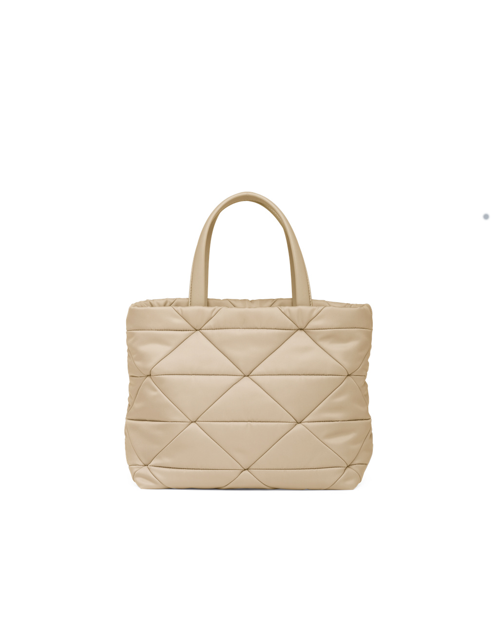 Prada Re-nylon Padded Tote Bag Beige | 72859-IZPF