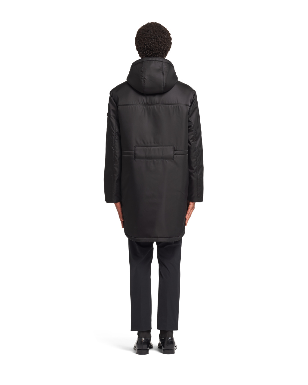 Prada Re-nylon Parka Negras | 93568-MDGI