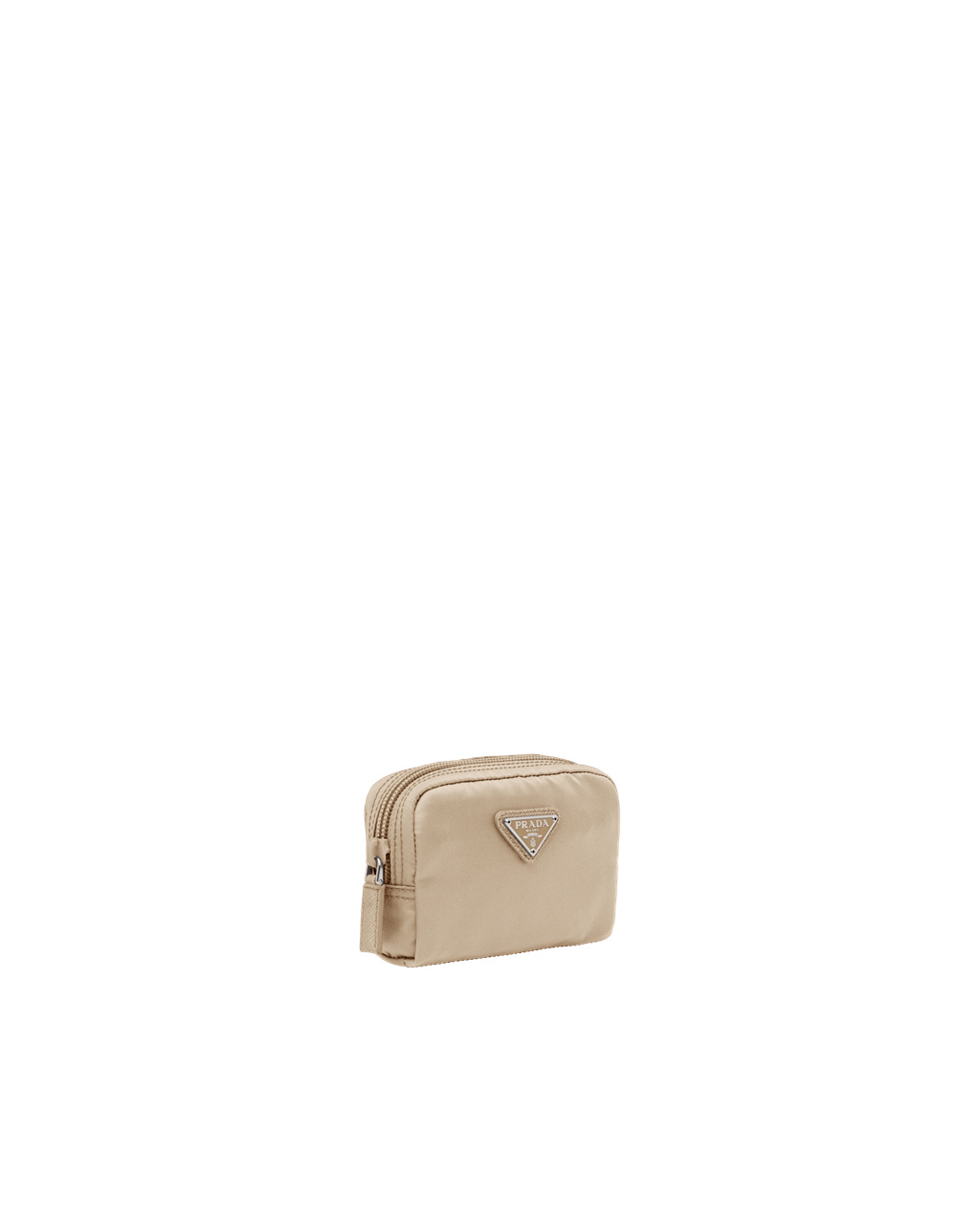 Prada Re-nylon Pouch Beige | 05913-HRYX