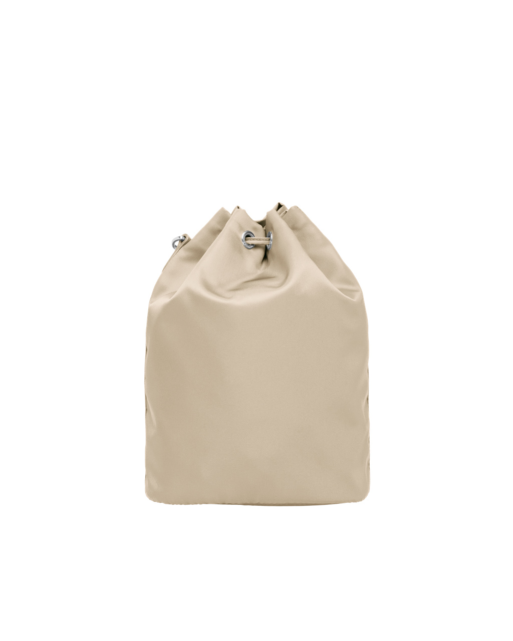 Prada Re-nylon Pouch Beige | 76102-IDTL