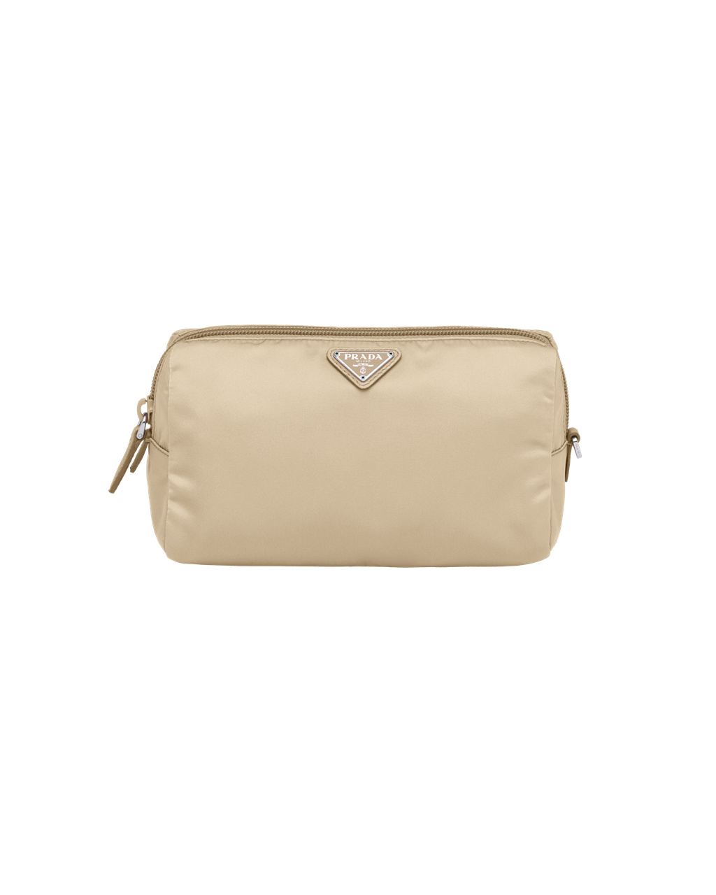 Prada Re-nylon Pouch Beige | 94530-QZDU