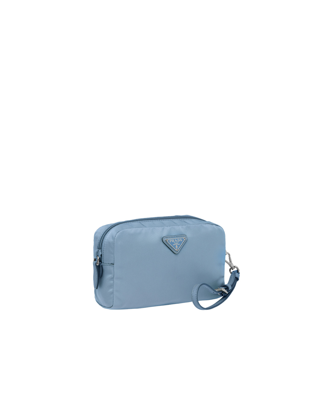 Prada Re-nylon Pouch Celeste | 87356-EMDK