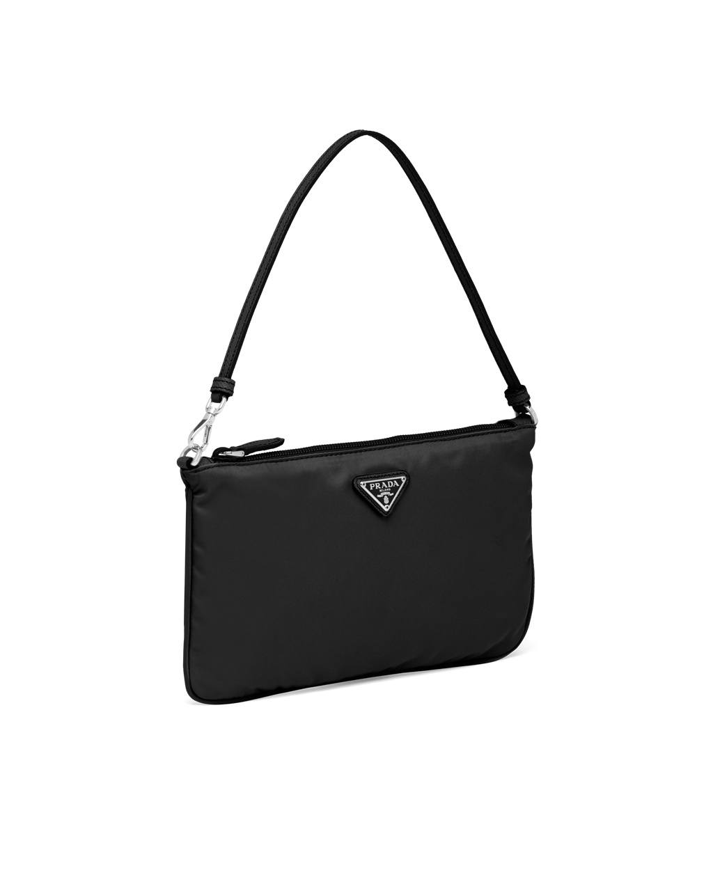 Prada Re-nylon Pouch Negras | 72185-NPIK