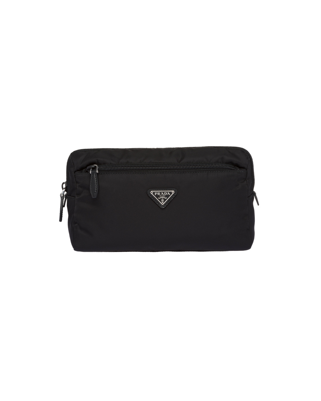 Prada Re-nylon Pouch Negras Azules | 98326-NCJY