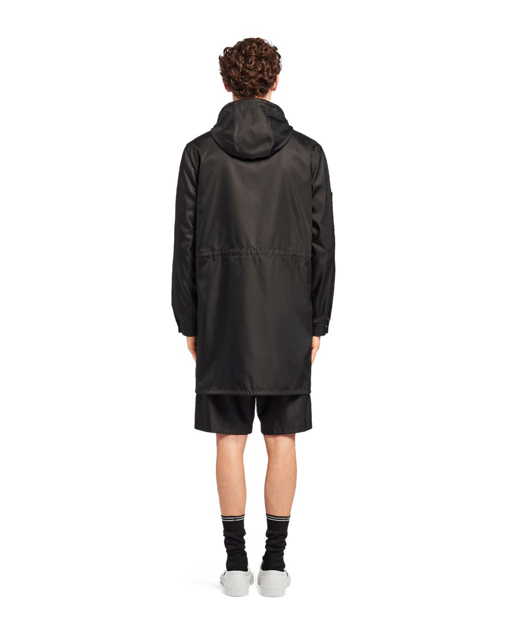 Prada Re-nylon Raincoat Negras | 45763-TAHB