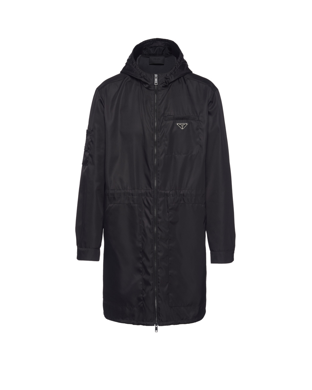 Prada Re-nylon Raincoat Negras | 45763-TAHB