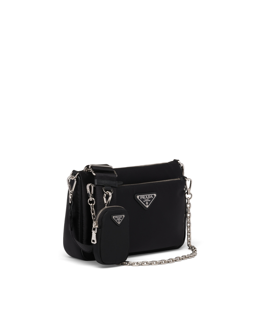 Prada Re-nylon Shoulder Bag Negras | 17856-MLAU