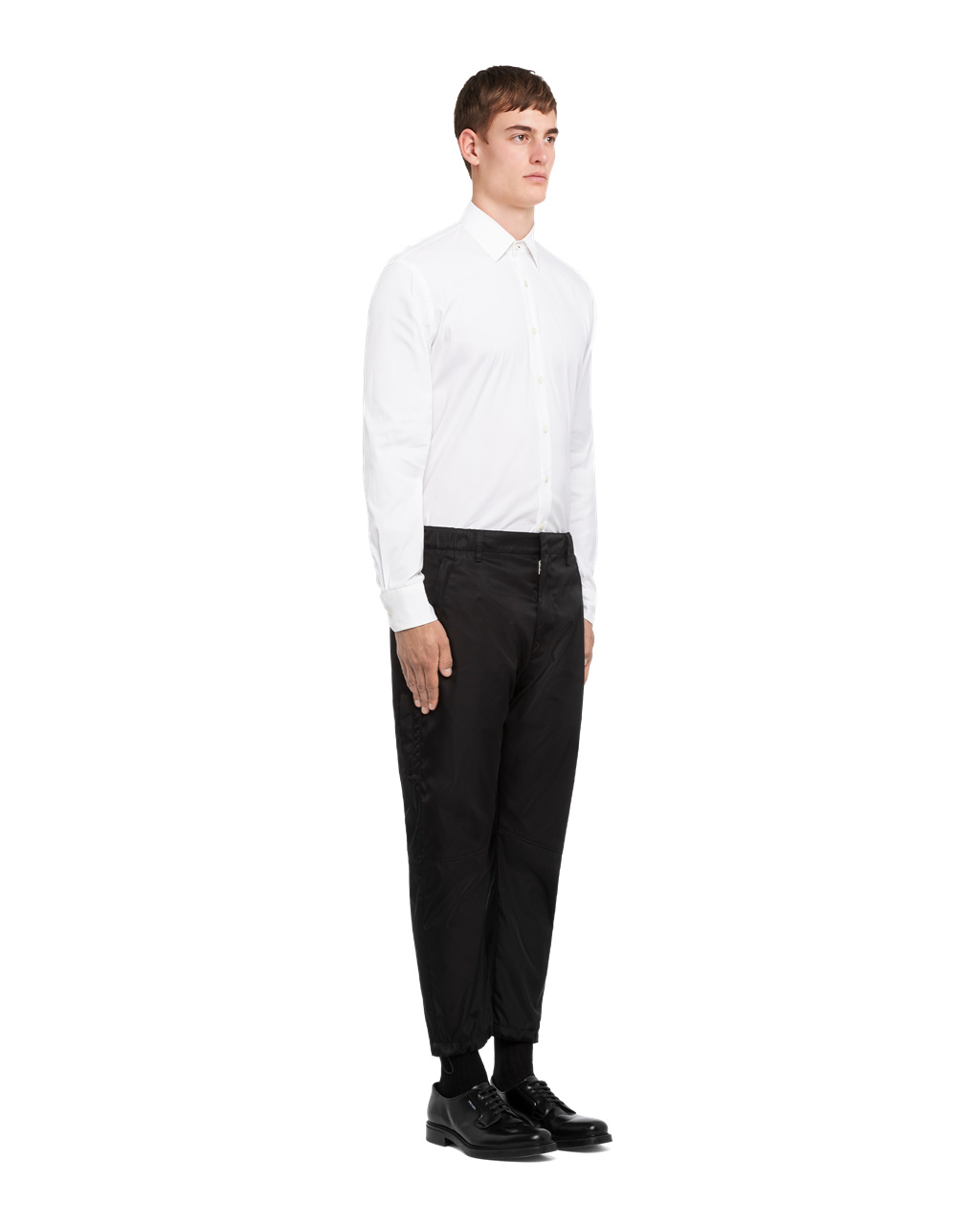 Prada Re-nylon Trousers Negras | 65104-TUYK