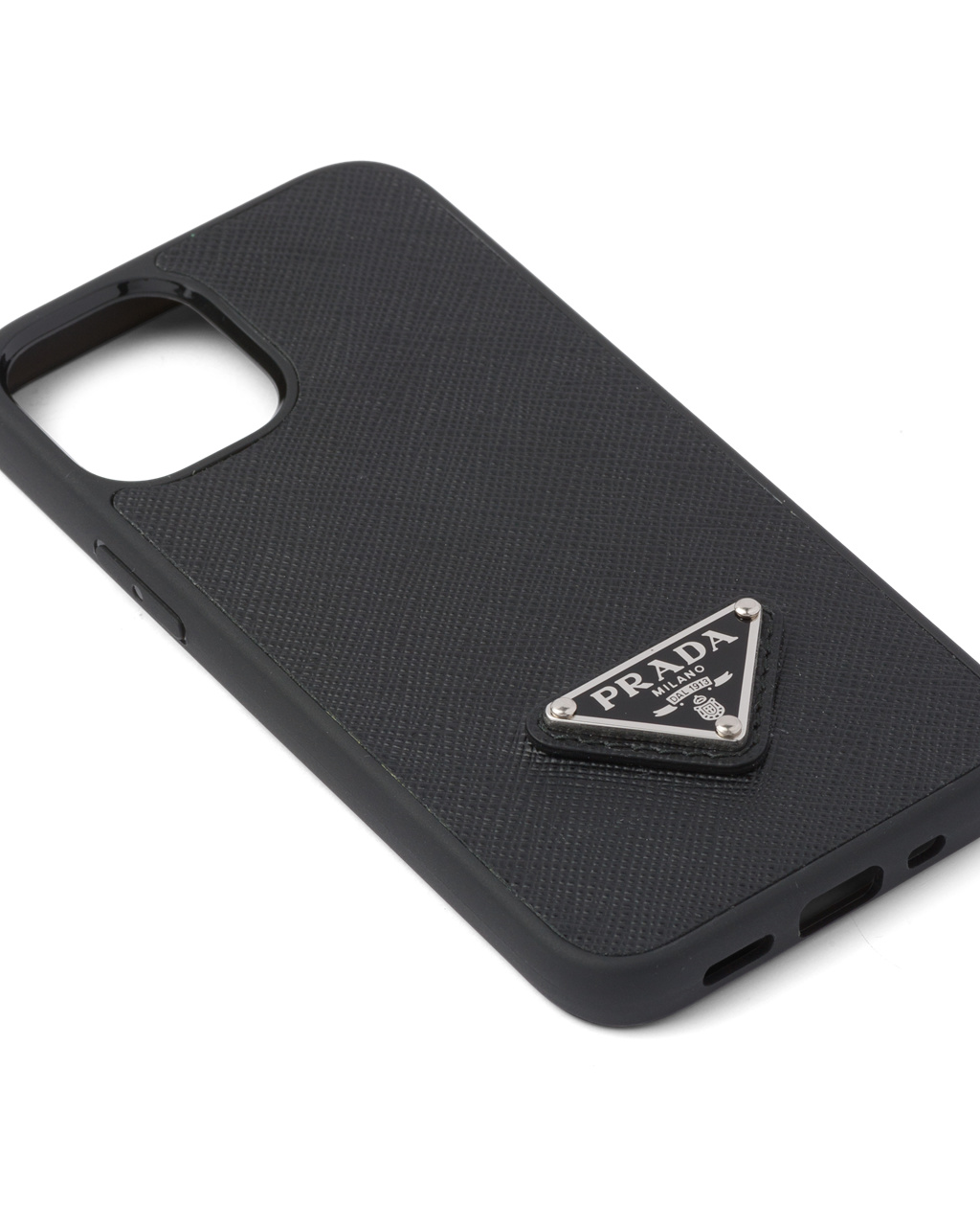 Prada Saffiano Cover For Iphone 12 Pro Max Negras | 26513-ODHK