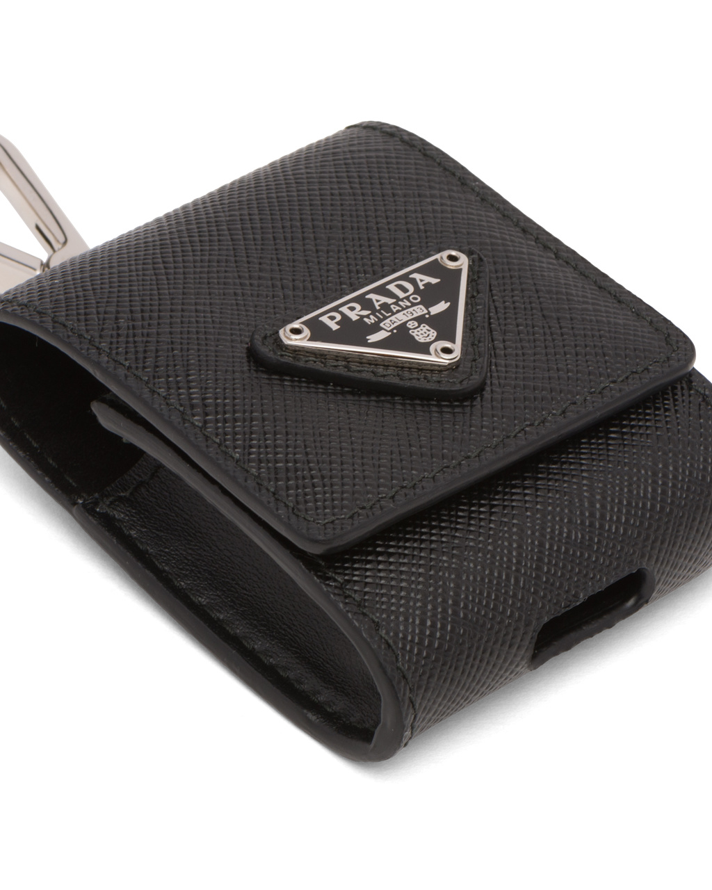 Prada Saffiano Cuero Airpods Case Negras | 67392-MRTV