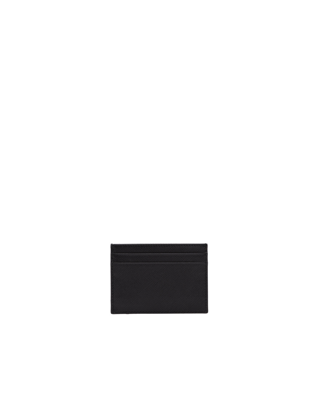 Prada Saffiano Cuero Card Holder Negras | 08973-OVXE