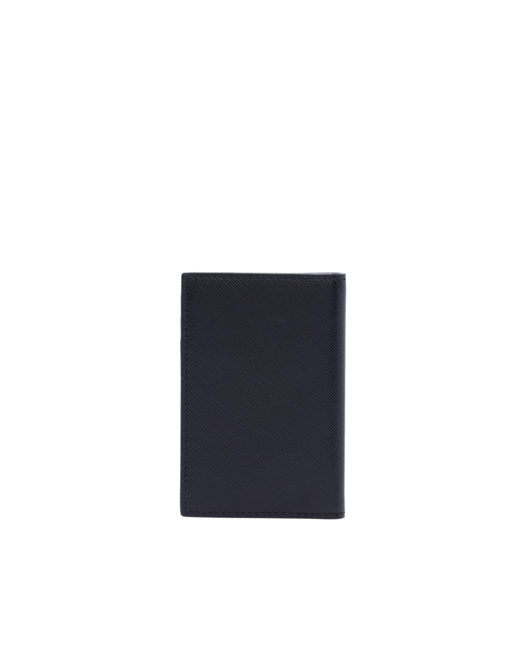 Prada Saffiano Cuero Card Holder Negras | 42801-GVRW